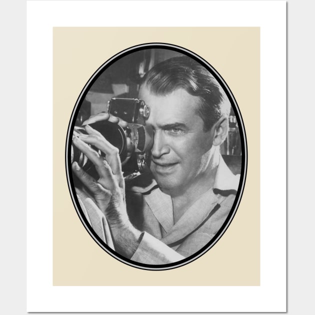 James Stewart: The Photographer Wall Art by Noir-N-More